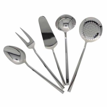 Hisar Mercury 5 Parça Çelik Servis Seti