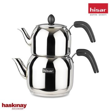 Hisar Monaco Siyah Çaydanlık Takımı
