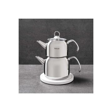 Hisar Saturn Mini Çelik Çaydanlık Takımı