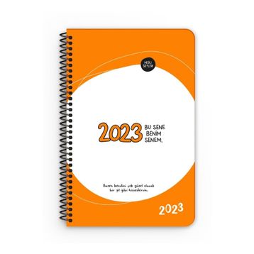 Hisli Şeyler 2023 13x19.5 Ajanda
