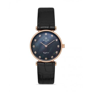 Hislon QL119R-04BR Kadın Kol Saati