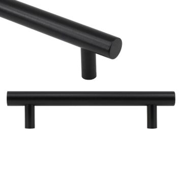 Hitit 96 mm Mat Siyah Kulp