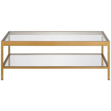 Hitit Dekorasyon Beatrice Gold Metal Orta Sehpa