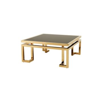 Hitit Dekorasyon Zao Gold Metal Orta Sehpa