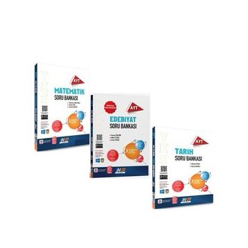 Hız ve Renk AYT Matematik Edebiyat ve Tarih Soru Bankası Seti 3 Kitap