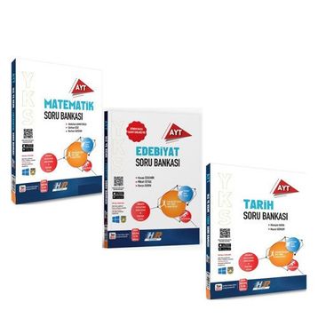 Hız ve Renk AYT Matematik Edebiyat ve Tarih Soru Bankası Seti 3 Kitap