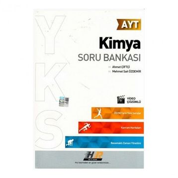 Hız ve Renk Yayın TYT AYT Kimya-Organik Kimya Soru Bankası 3 Kitap