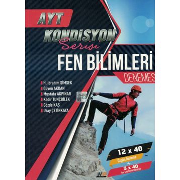 Hız ve Renk Yayınları AYT Fen Bilimleri Kondisyon Serisi Denemeleri