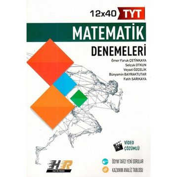 Hız ve Renk Yayınları TYT Matematik 12x40 Denemeleri