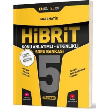 Hız Yayınları 5. Sınıf Matematik Hibrit Soru Bankası