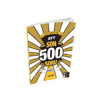 Hız Yayınları Ayt Edebiyat Son 500 Soru Bankası