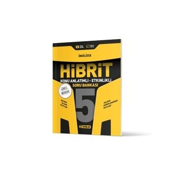 Hız Yayınları Hibrit 5. Sınıf İngilizce Soru Bankası