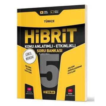 Hız Yayınları Hibrit 5. Sınıf Türkçe Soru Bankası