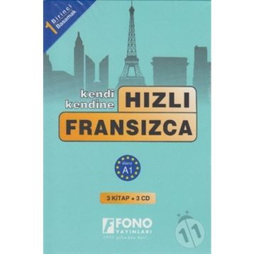 Hızlı Fransızca 1.Basamak Seti-Kutu