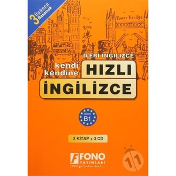 Hızlı İngilizce 3. Basamak 3 kitap + 3 CD - Bahire Şerif