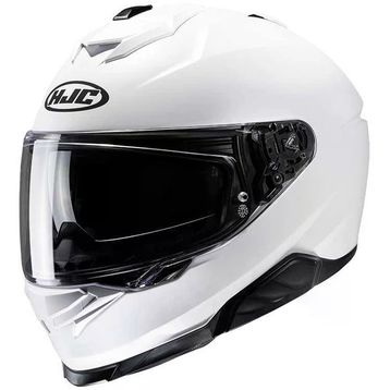 HJC I71 Semi Flat İnci Beyazı Kask