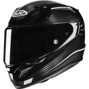 HJC RPHA 12 Carbon MC5 Siyah-Beyaz Motosiklet Kaskı