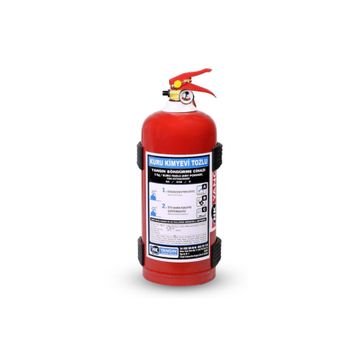 HK 1 kg Kuru Kimyevi Tozlu Yangın Söndürme Tüpü
