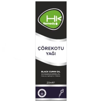 Hk Remedy 20 ml Çörekotu Yağı