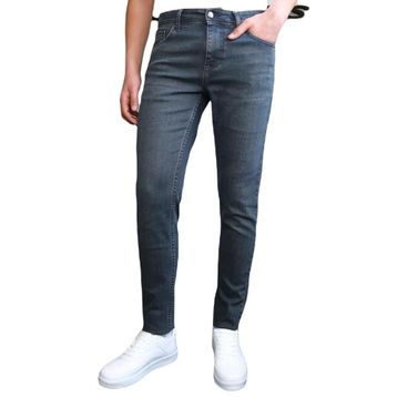 HLT Jeans HE001935 Taşlamalı Antrasit Slim Fit Erkek Pantolon