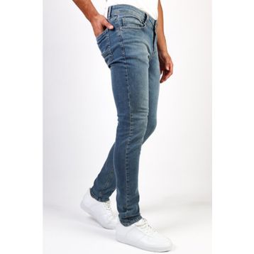 HLT Jeans HLTHE001943A Açık Mavi Taşlamalı Slim Fit Denim Erkek Pantolon