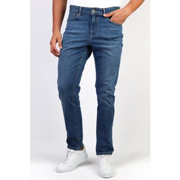 HLT Jeans HLTHE001975 Açık Mavi Regular Fit Boru Paça Esnek Likralı Erkek Kot Pantolon