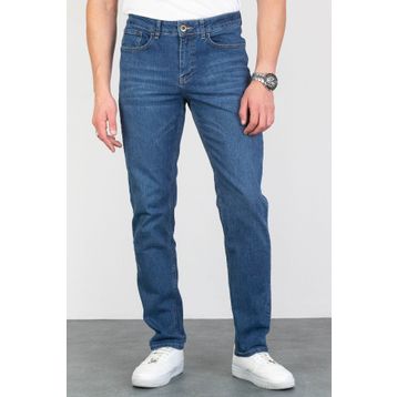 HLT Jeans HLTHE001975 Açık Mavi Regular Fit Boru Paça Esnek Likralı Erkek Kot Pantolon