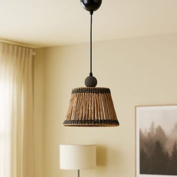 Hmydesign Sable Handmade Kahverengi Antrasit 20x30x30 cm Avize