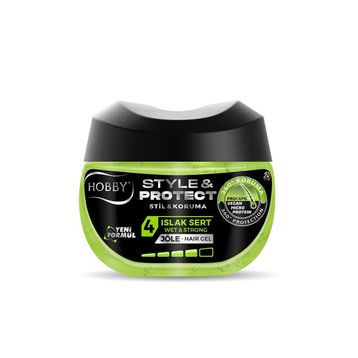 Hobby 04 Islak Sert 400 ml Saç Jölesi