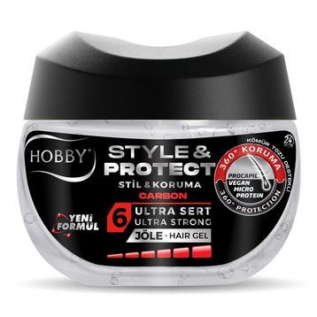 Hobby 400 ml Energy Carbon Saç Şekillendirici Jöle