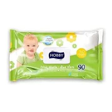 Hobby Aloe Vera Kapaklı 90lı Islak Havlu