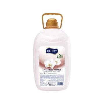 Hobby Gliserinli 3 lt Beyaz Orkide Çiçeği Sıvı Sabun