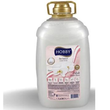Hobby Gliserinli 3 lt Beyaz Orkide Çiçeği Sıvı Sabun