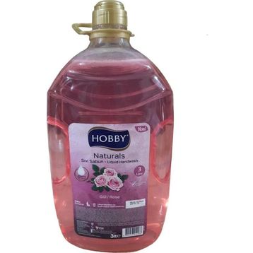 Hobby Gül Naturals Serisi Gliserinli 3 lt Sıvı Sabun
