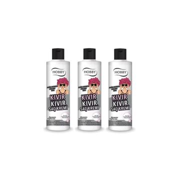 Hobby Kıvır Kıvır 3x230 ml Saç Kremı
