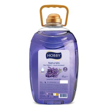 Hobby Lavanta 3 lt Gliserinli Naturals Serisi Sıvı Sabun