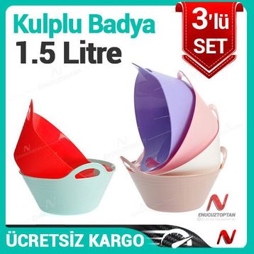 Hobby Life 15 lt 6'lı Flexi Kulplu Badya