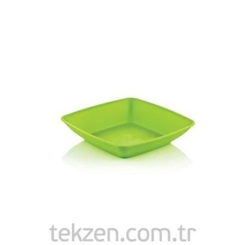 Hobby Life Plastik 6'lı Kare Yemek Tabağı