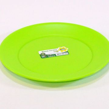 Hobby Life Plastik 6'lı Yuvarlak Servis Tabağı
