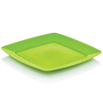 Hobby Life Plastik Kare 6'lı Servis Tabağı