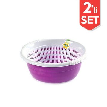 Hobby Life Zümrüt Süzgeçli Yuvarlak 2.5 lt Badya