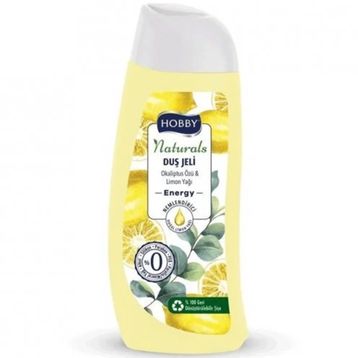 Hobby Naturals Energy Okaliptus Özü Limon Yağı 500 ml Duş Jeli