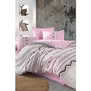 Hobby Poplin Belinda Çift Kişilik Nevresim Takımı