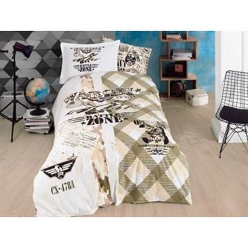 Hobby Sky Force Poplin Tek Kişilik Nevresim Takımı