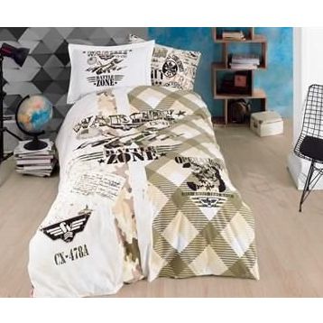 Hobby Sky Force Poplin Tek Kişilik Nevresim Takımı
