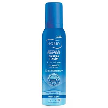 Hobby Style & Protect 150 ml Ekstra Hacim Saç Köpüğü