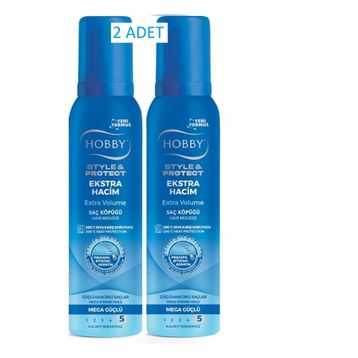 Hobby Style & Protect 2x150 ml Ekstra Hacim Saç Köpüğü