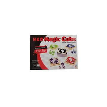 Hobi Eğitim Dünyası Magic Cube Görsel Beceri Küpleri Oyunu