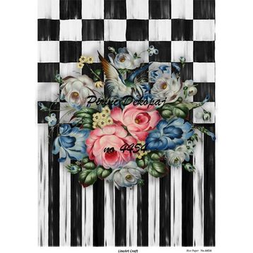 Hobi24 A3 29x42 cm 4454 Pirinç Dekupaj Kağıdı