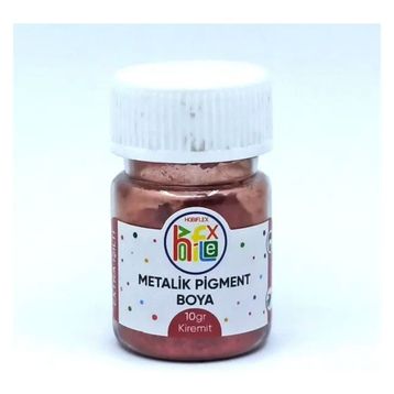 Hobiflex Reçine Metalik Sedefli Pigment 10 gr Kiremit Epoksi Toz Boya